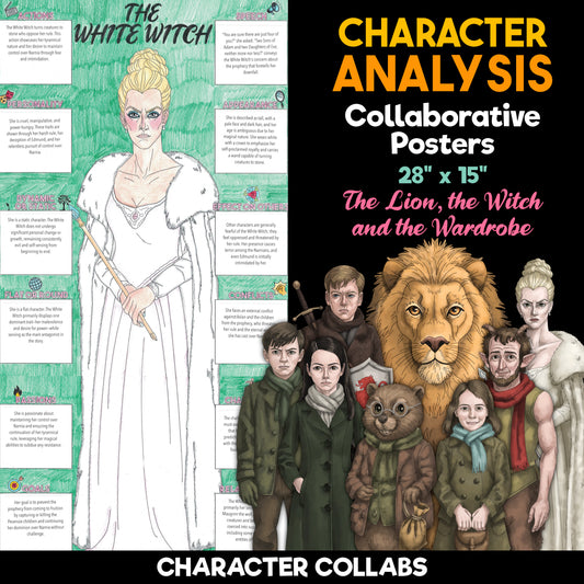 The Lion, the Witch and the Wardrobe Character Analysis Posters — Character Collabs